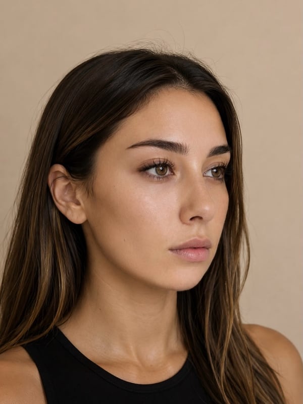 Jawline Definition, before, example 2