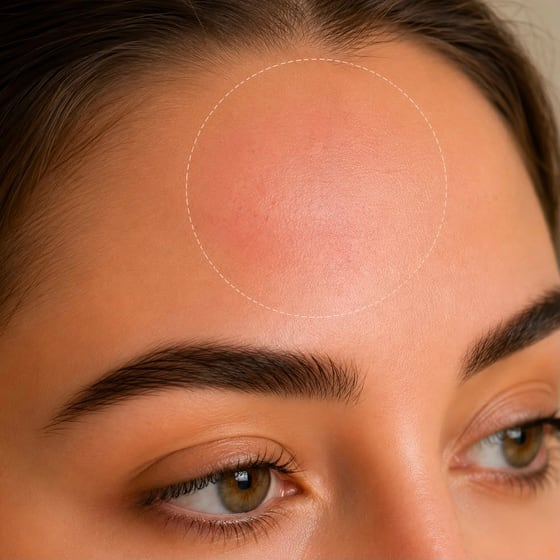 Forehead