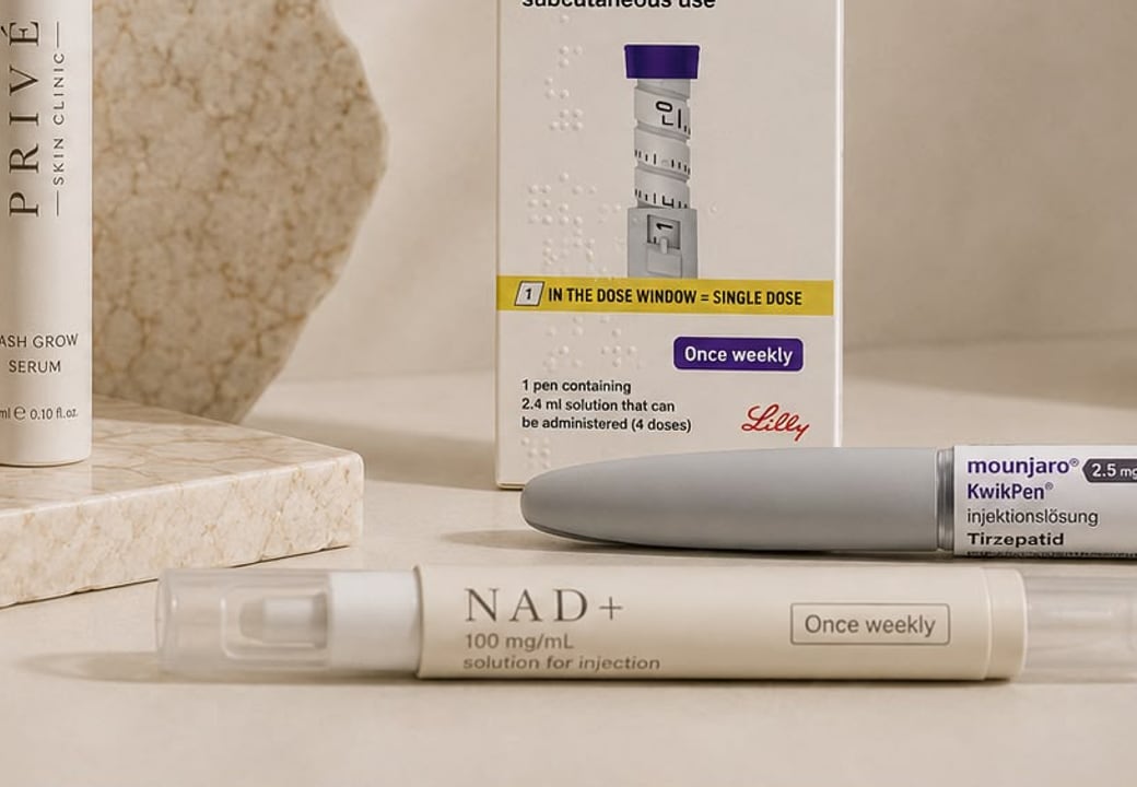 NAD+ solution for injection from the Privé collection